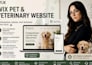 build wix pet and veterinary website  with booking and appointment forms